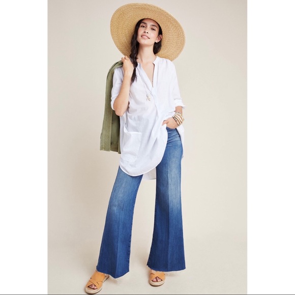 Mother Denim The Tomcat Roller Fray In 